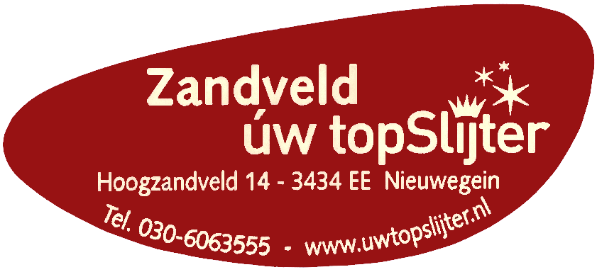 Logo Zandveld - úw topSlijter